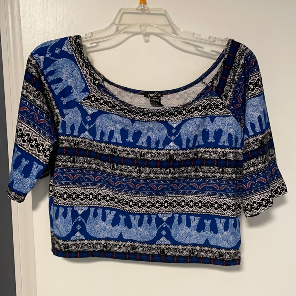L/XL Polyester shirt from Rue21